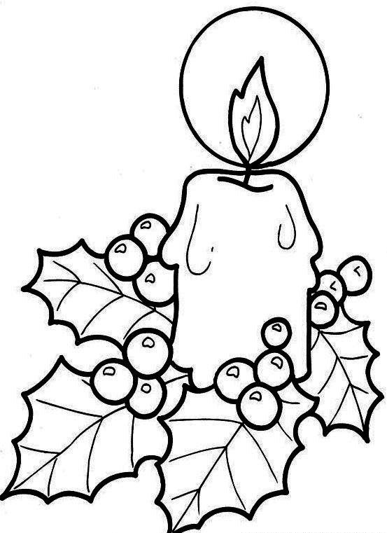 Новогодняя раскраска