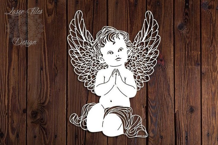 Ангел вырезанка