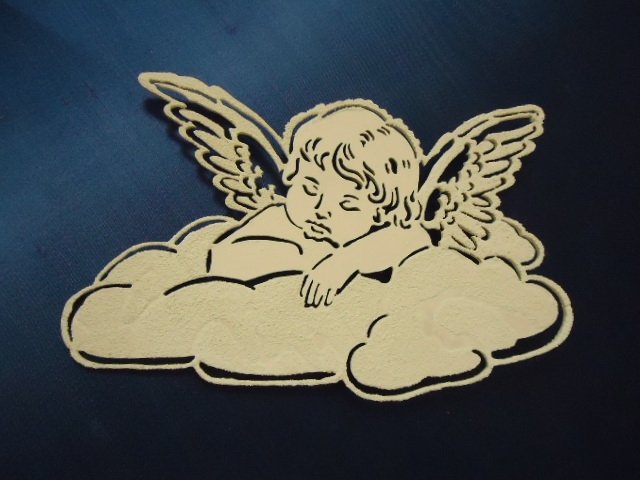 Ангелы вырезанные из дерева