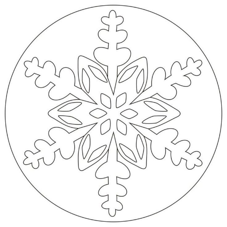 Вытанки снежинки для украшения окна