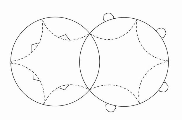 Схема коробочки из бумаги