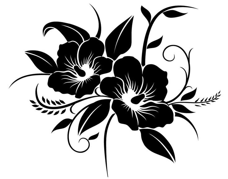 Векторные цветы