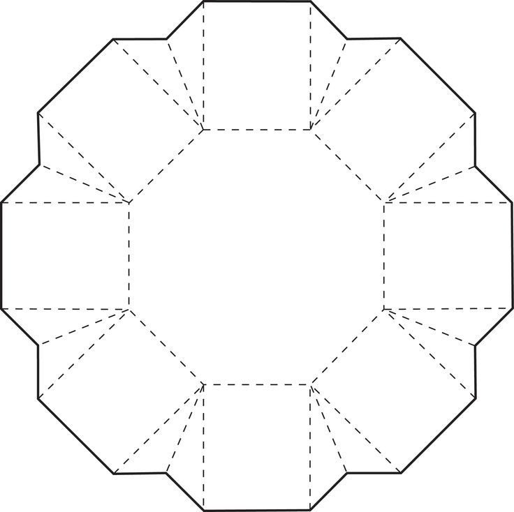 Шестигранная коробочка