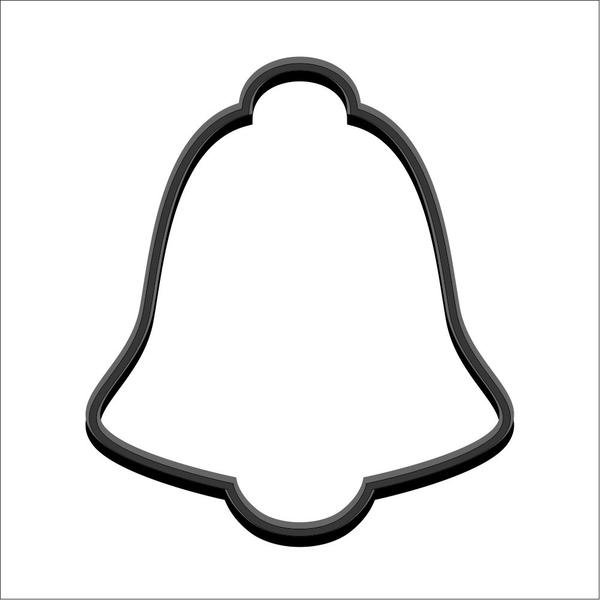 Вырубка для пряников колокольчик