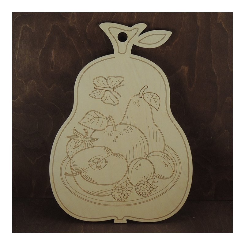 Роспись деревянной доски