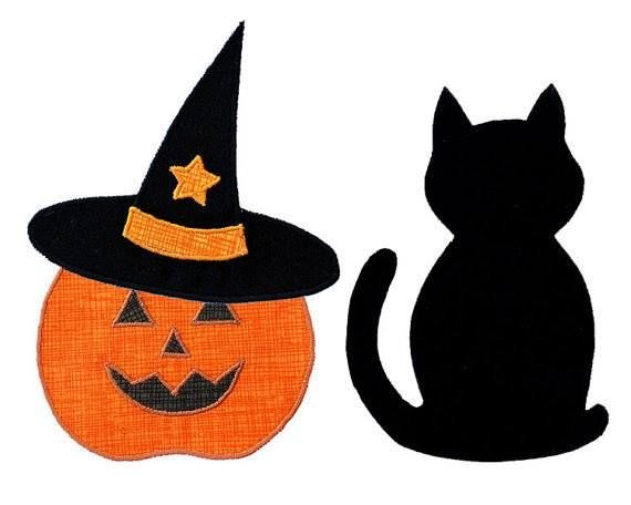 Трафареты на Хэллоуин