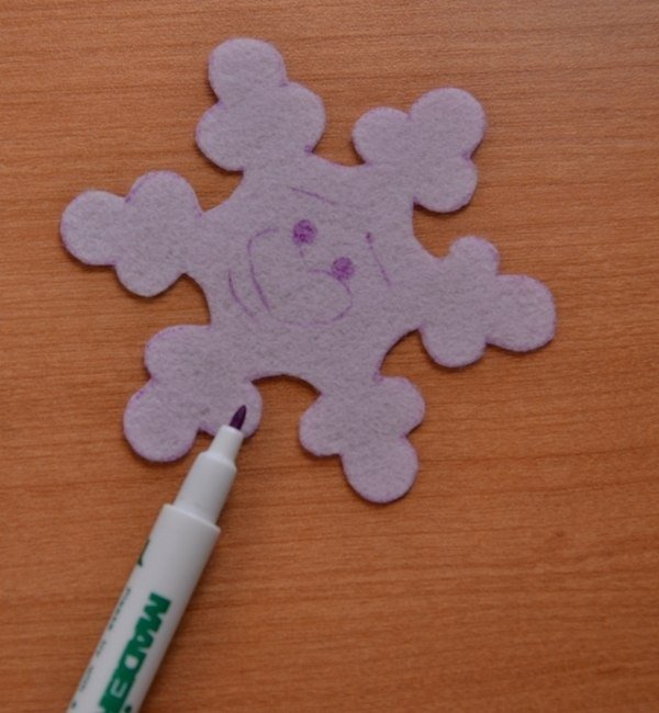 Веселые снежинки