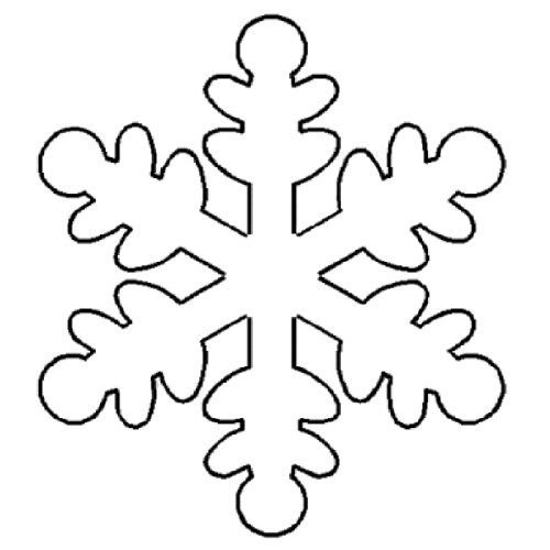 Трафареты на окна новогодние снежинки