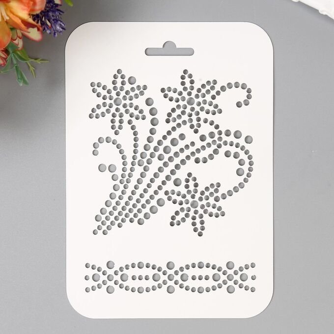 Трафарет для пластиковой мозаики