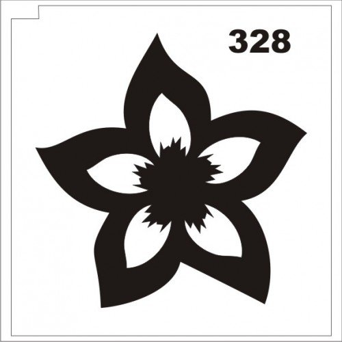 Трафареты цветов для тату