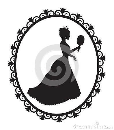 Силуэт королевы