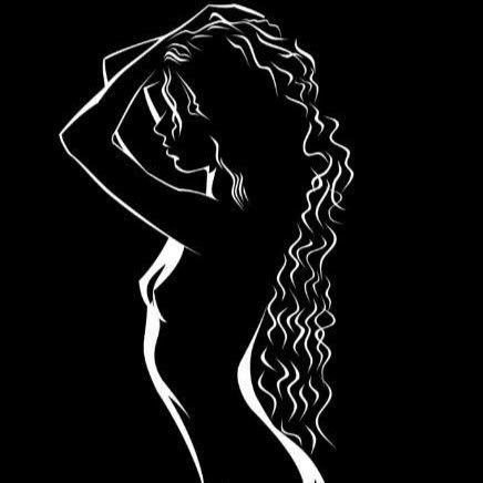 Женский силуэт рисунок