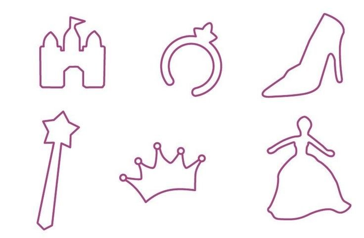 Макет короны для вырезания