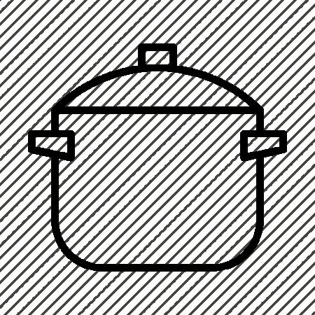 Трафарет кастрюли