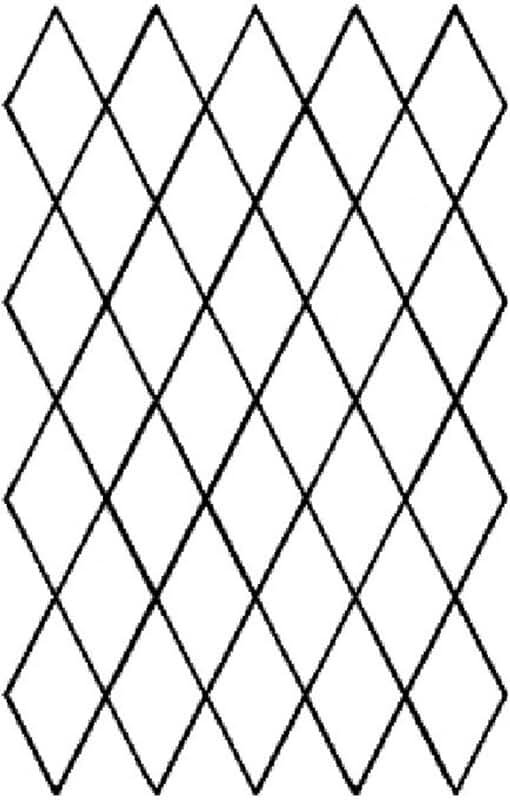 Орнамент ромбы