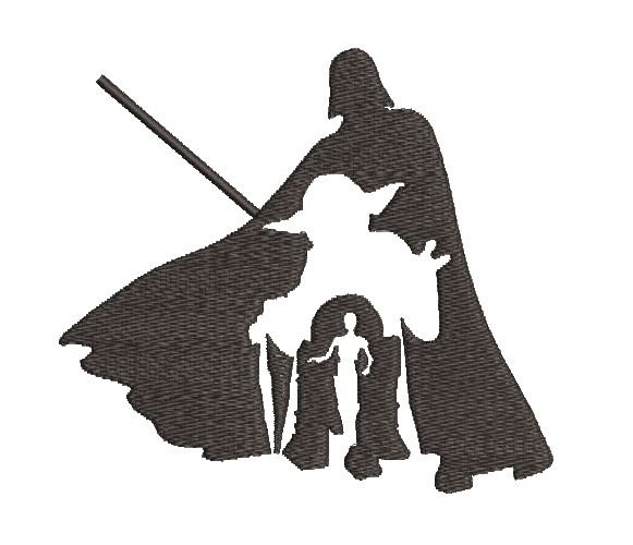 Дарт Вейдер силуэт