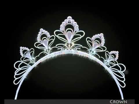 Диадема 3д модель