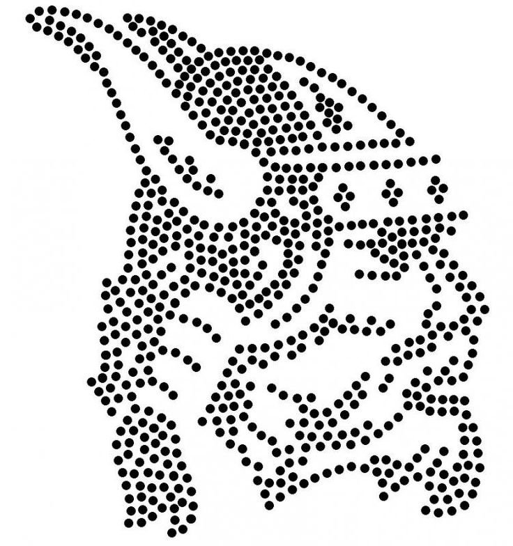 Трафарет точки