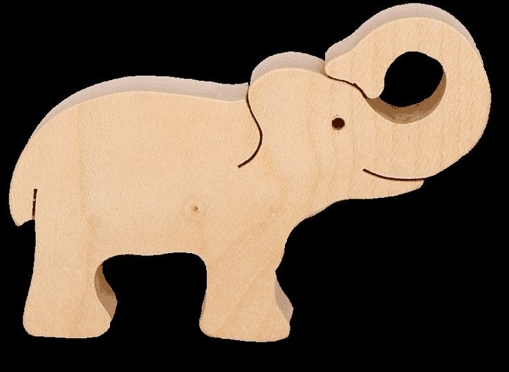 Выпиливание лобзиком фигуры животных