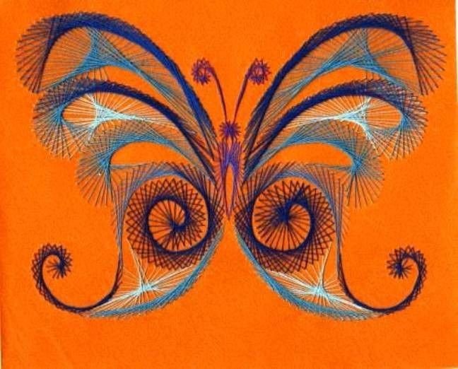 Изонить нитяная Графика