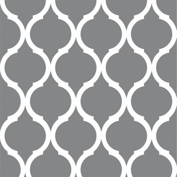 Трафаретные узоры на стены