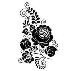 Трафареты для декора Гжель