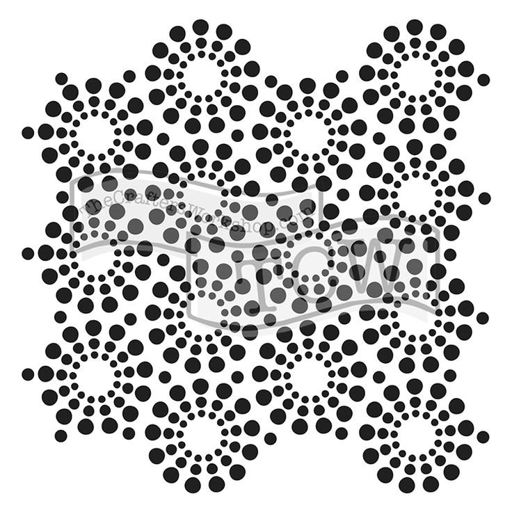 Трафарет точки