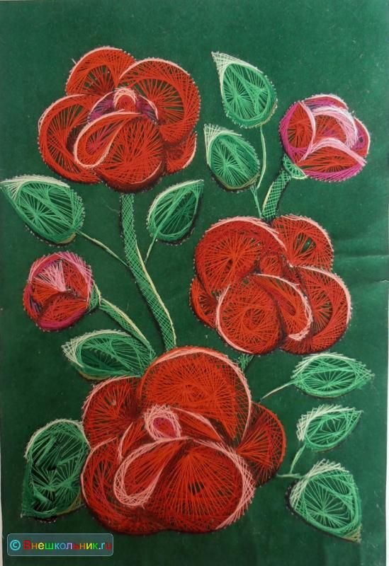 Ниткография маки