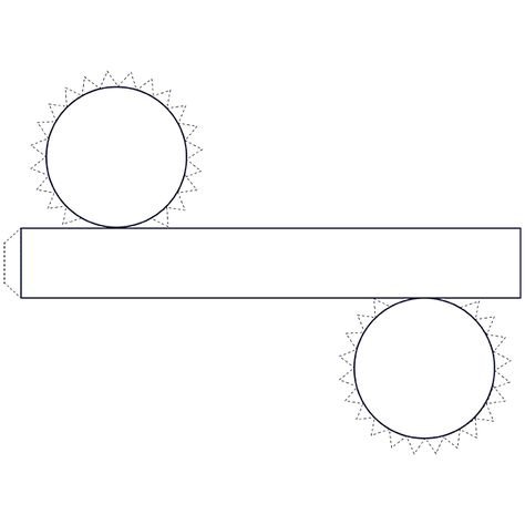 Распечатка цилиндра для склеивания