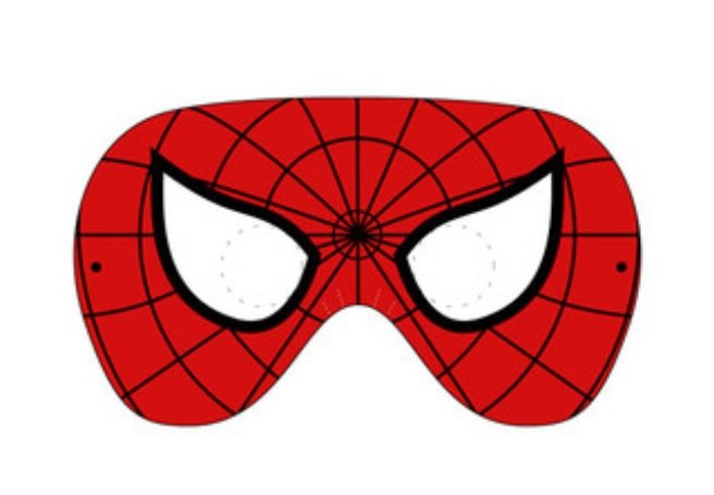 Карнавальная маска человек паук