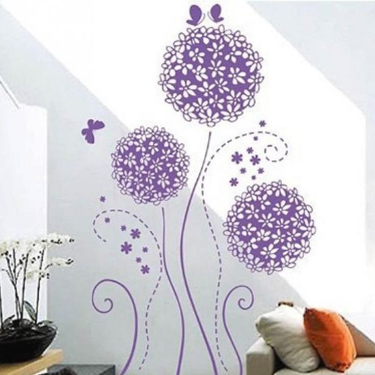 Наклейки на стену для декора