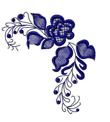 Гжель узоры