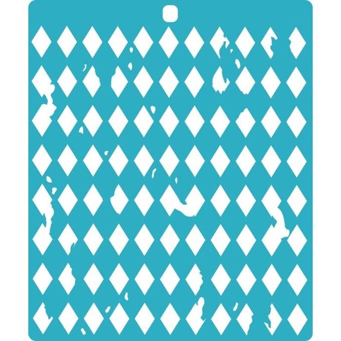 Трафарет ромбы для декупажа