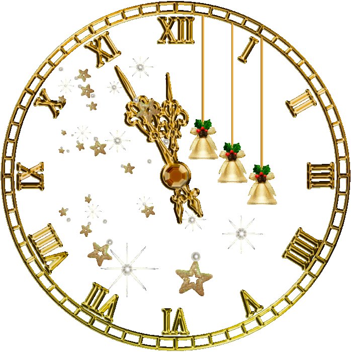 Часы новогодние