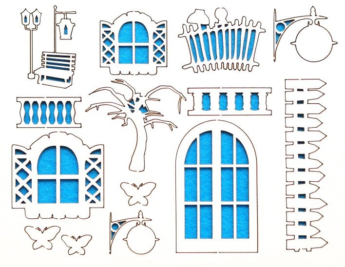 Окошки для домика