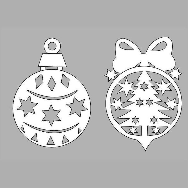 Елочная ИГРУШКИТРАФАРЕТЫ