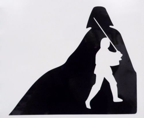 Дарт Вейдер трафарет