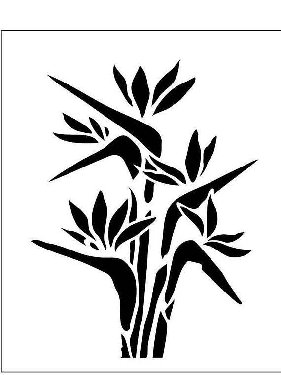 Трафарет травы