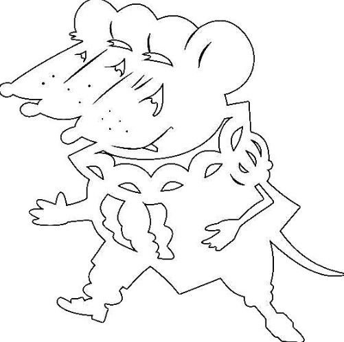 Трафареты для вырезания на окна