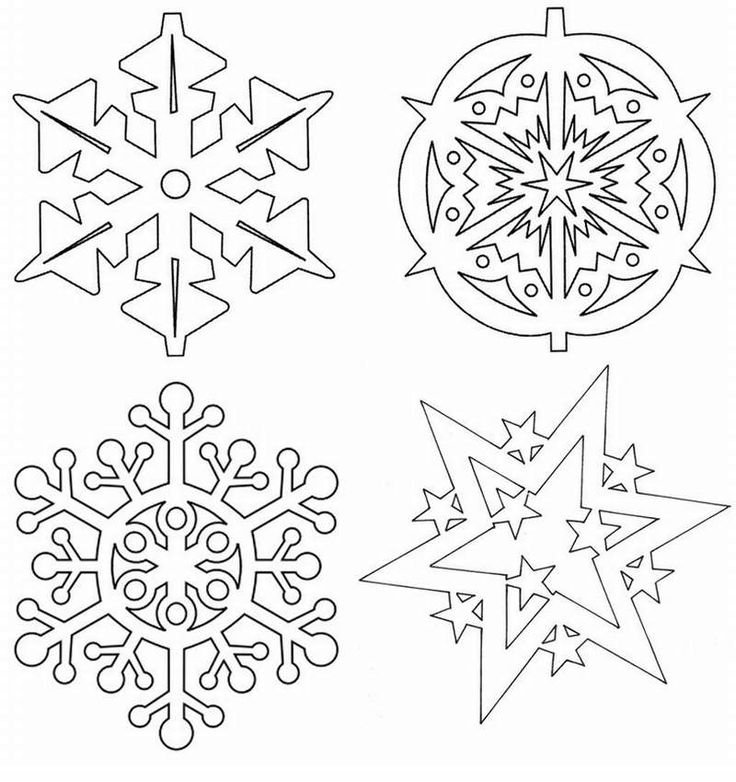 Новогодние трафореты на Ока