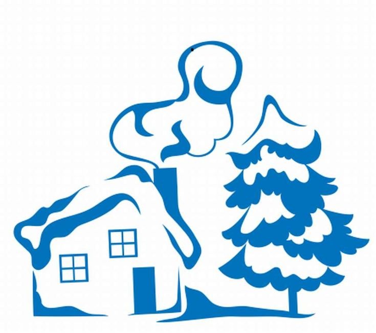 Трафарет "окна"