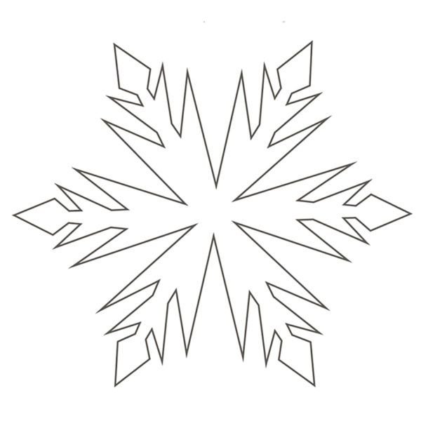 Снежинки для вырезания