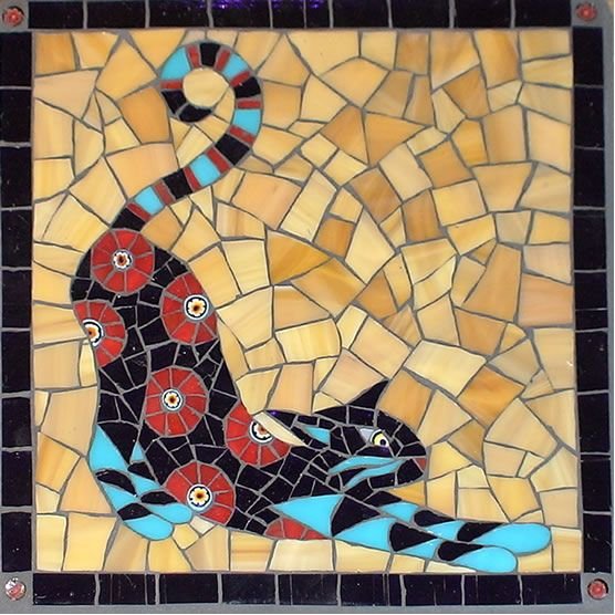 Панно из мозаики на стену