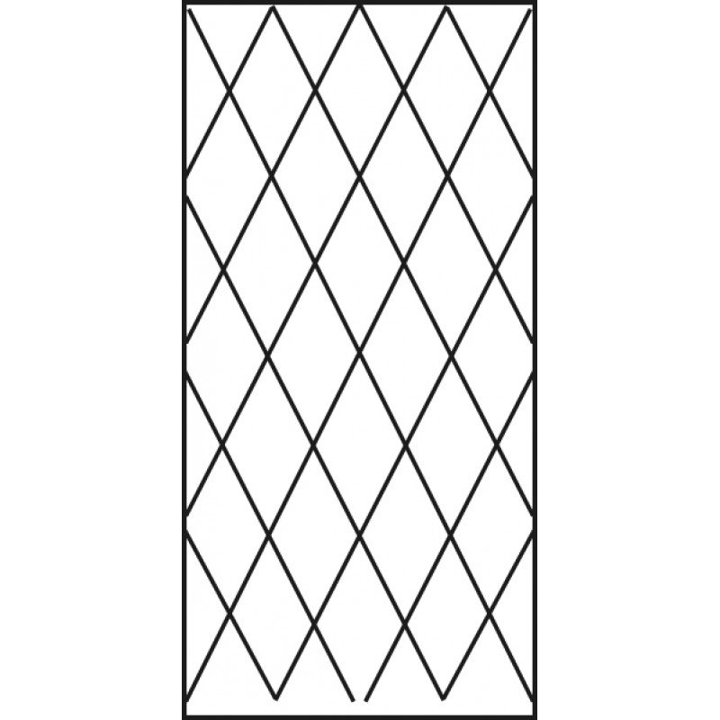 Стекло ромбы