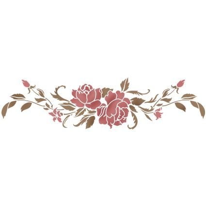 Растительные узоры в стиле Прованс