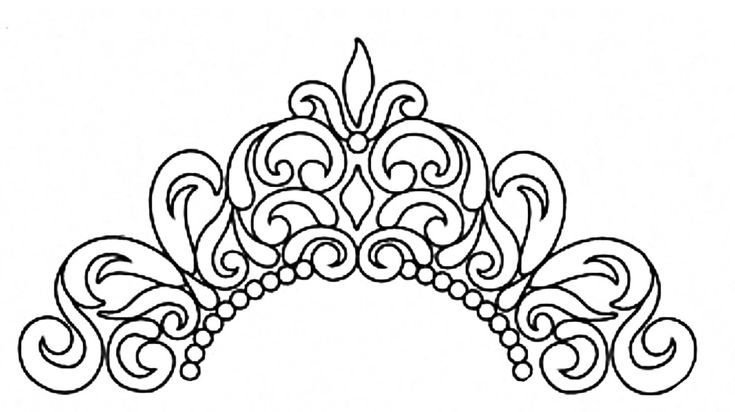 Узоры для кокошника трафарет