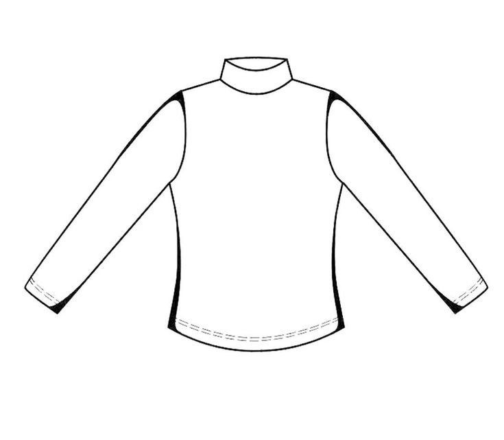 Рисование свитер