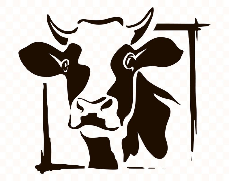 Очертания коровы
