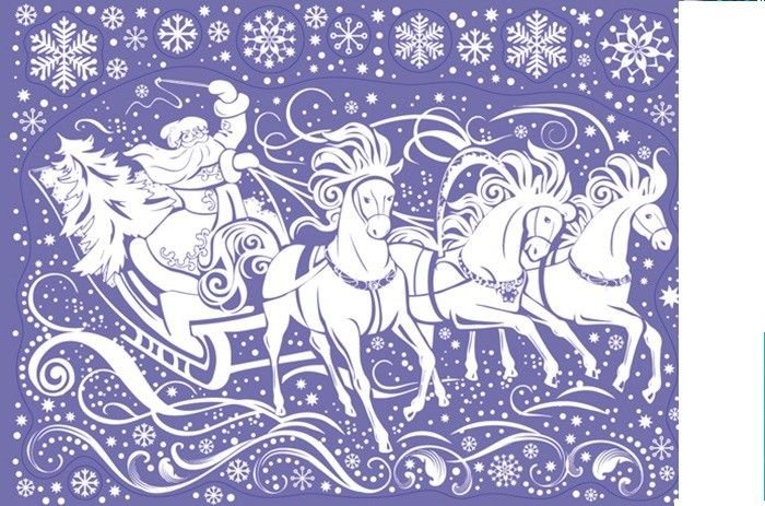 Вытынанка лошадь