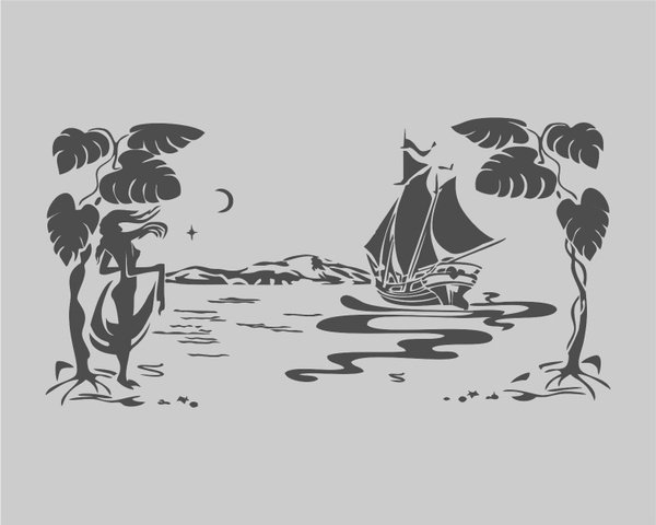 Берег вектор